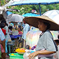  Dorfmarkt auf Bali 