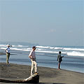  Strand der Westküste Balis 