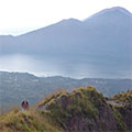  Blick auf den Batur-See 