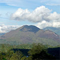  Blick von Kintamni auf den Batur Vulkan 