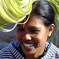  Marktfrau auf Bali 